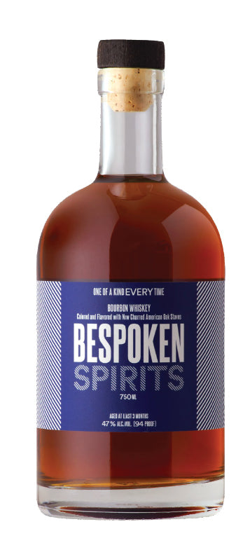 BESPOKEN SPIRITS BOURBON AGED 3 MONTHS INDIANA 750ML Spirits