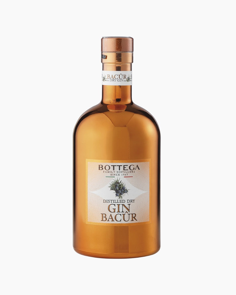 BOTTEGA BACUR GIN DRY ITALY 750ML Spirits