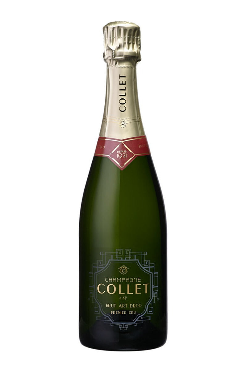 COLLET CHAMPAGNE BRUT ART DECO PREMIER CRU 750ML Wine