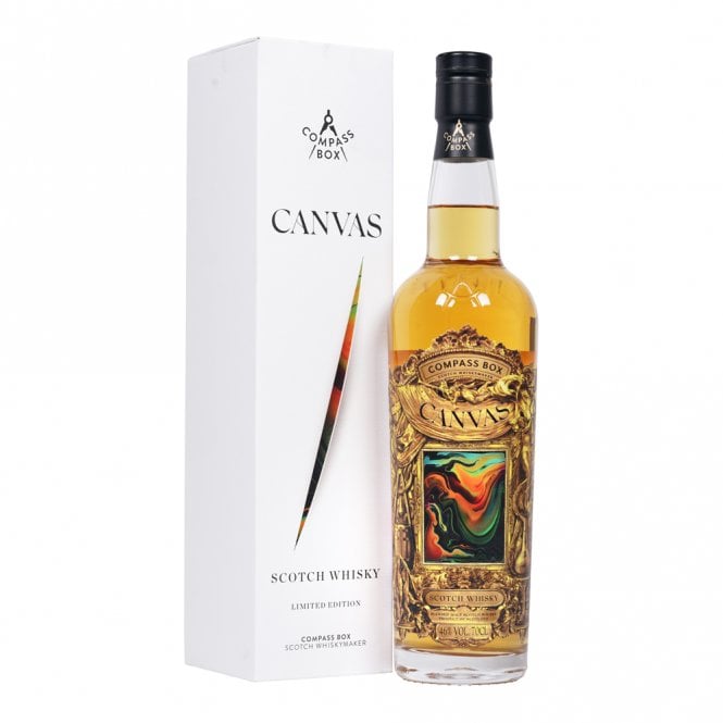 COMPASS BOX CANVAS SCOTCH BLENDED LIMITED EDITION 750ML Spirits