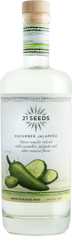 21 SEEDS TEQUILA CUCUMBER JALAPENO 750ML Spirits
