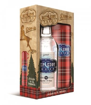 DEEP EDDY VODKA TEXAS GFT PK W/ THERMOS 750ML Spirits