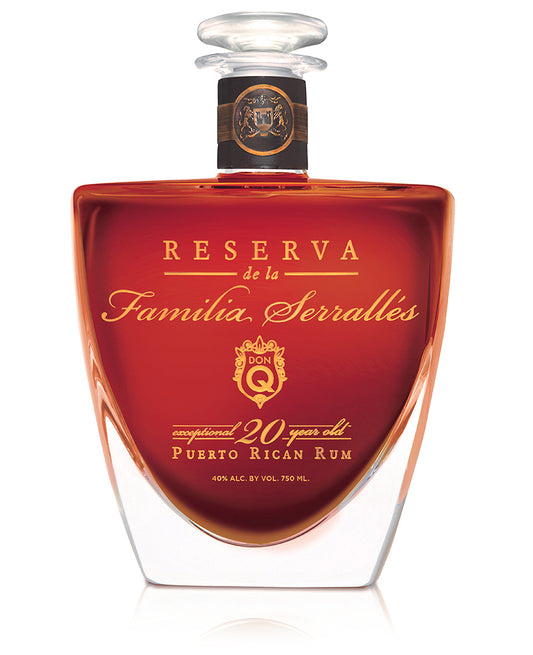 DON Q RUM RESERVA DE LA FAMILIA SERRALLES LIMITED 150TH ANNIVERSARY EDITION PUERTO RICO 20YR 750ML Spirits