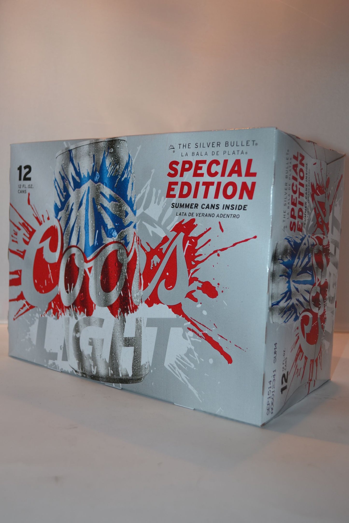 COORS LIGHT 12X12 CAN