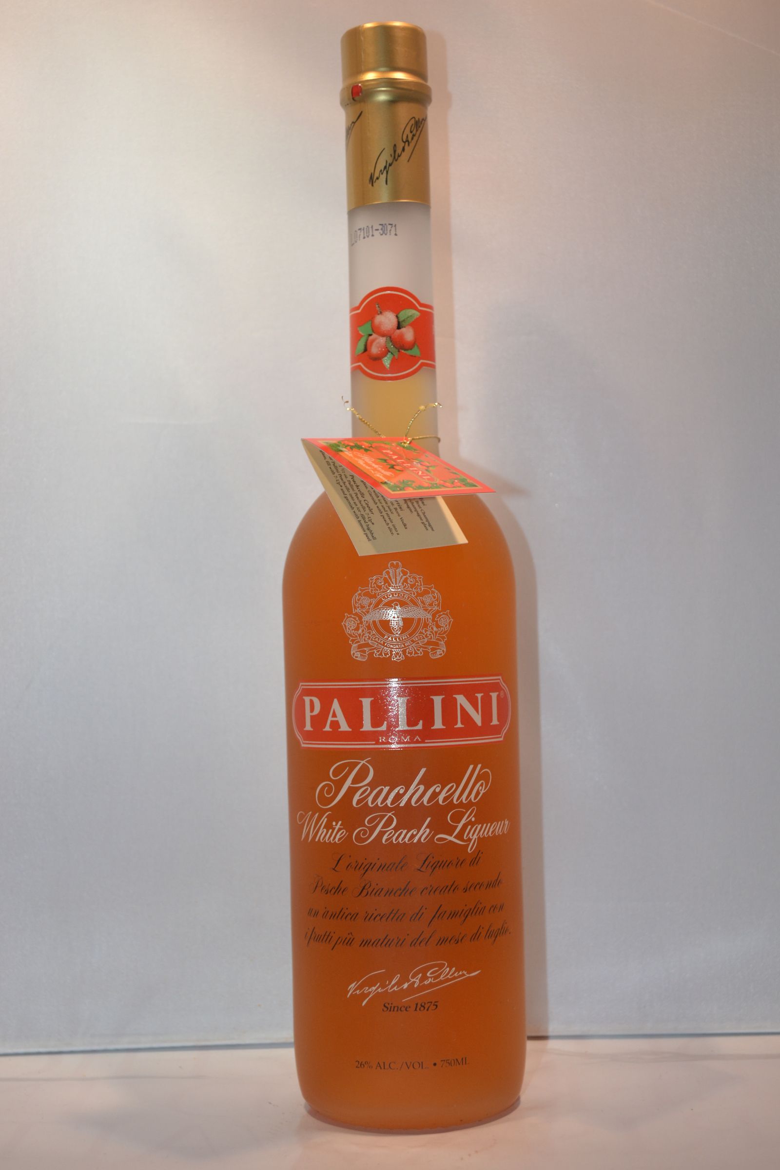 PALLINI PEACHELLO Remedy – 750ml Liquor