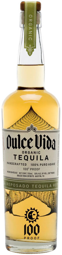 DULCE VIDA TEQUILA REPOSADO ORGANIC 100PF 750ML Spirits