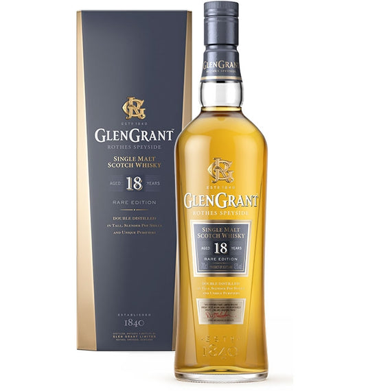 GLEN GRANT SCOTCH SINGLE MALT RARE EDITION 86PF 18YR 750ML - Remedy Liquor