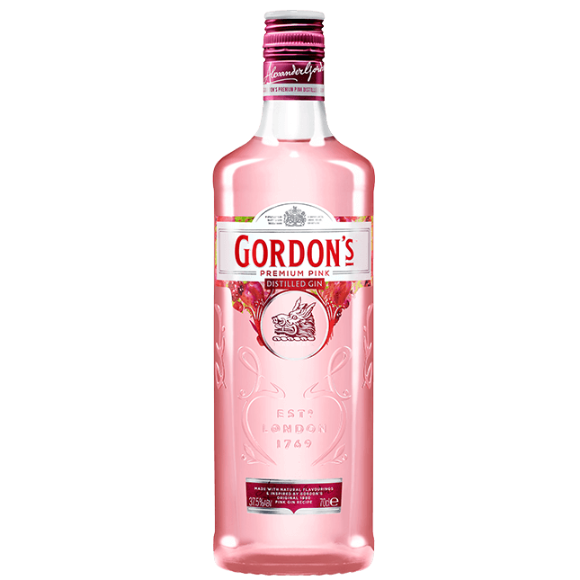GORDONS DRY GIN PINK LONDON 750ML Spirits