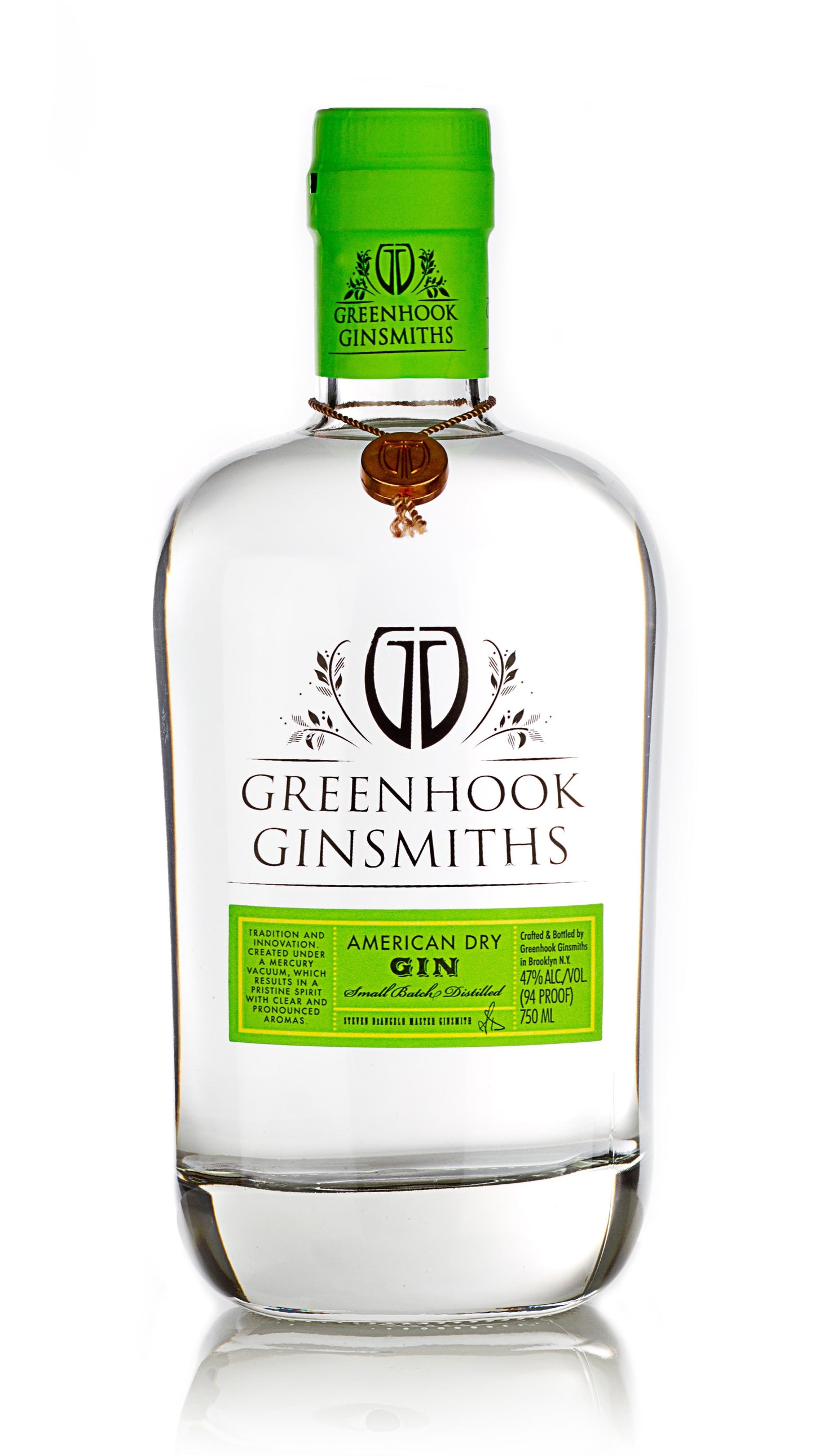 GREENHOOK GINSMITHS GIN DRY ANERICAN 750ML Spirits