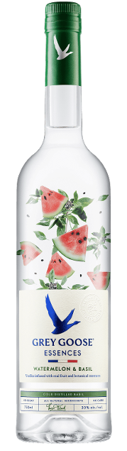 GREY GOOSE VODKA ESSENCES WATERMELON & BASIL FRANCE 750ML Spirits