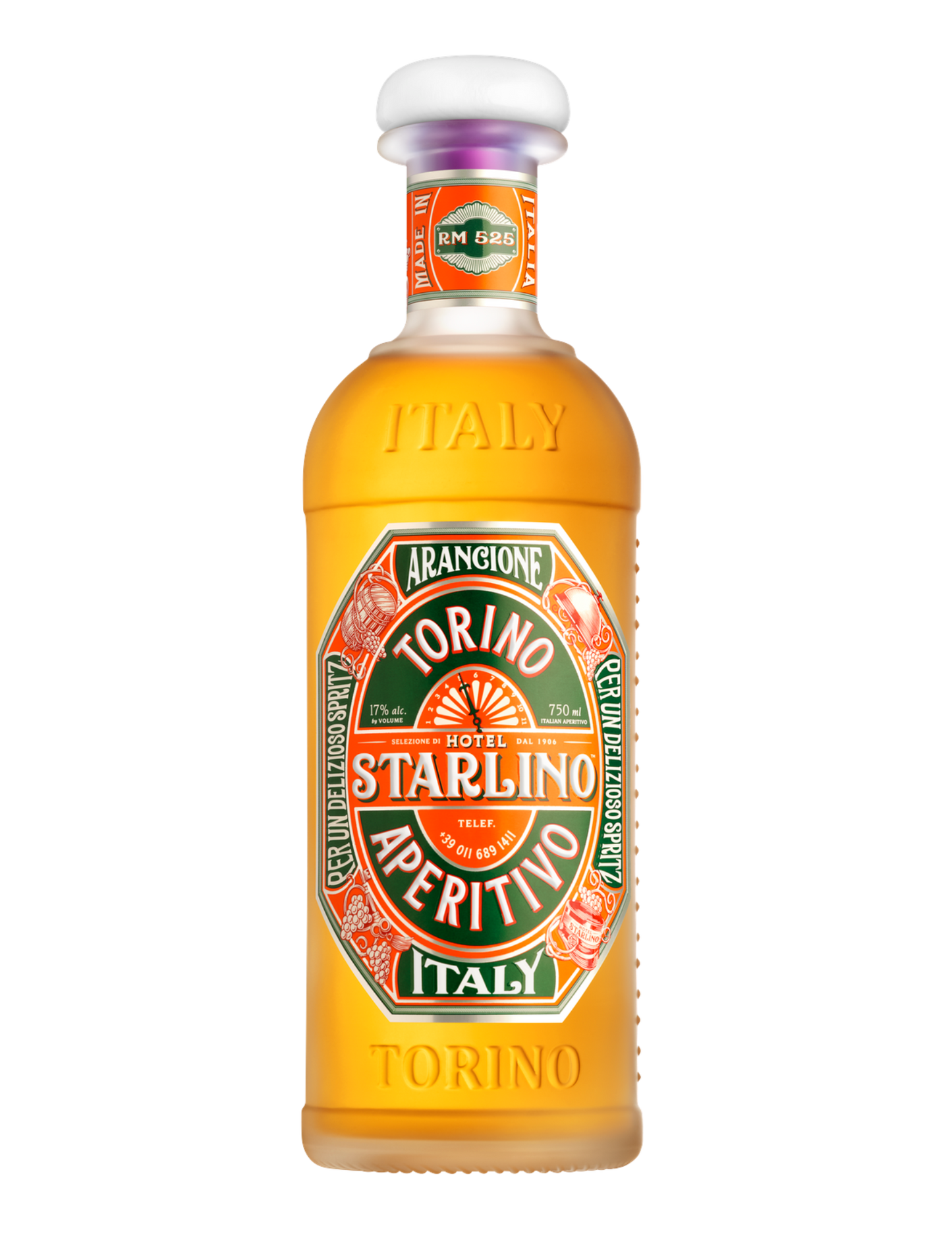 HOTEL STARLINO ORANGE ARANCIONE ITALY 750ML LIQ