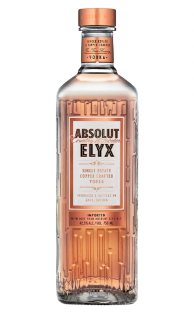 ABSOLUT VODKA ELYX SINGLE ESTATE HANDCRAFTED SWEDEN 750ML Spirits