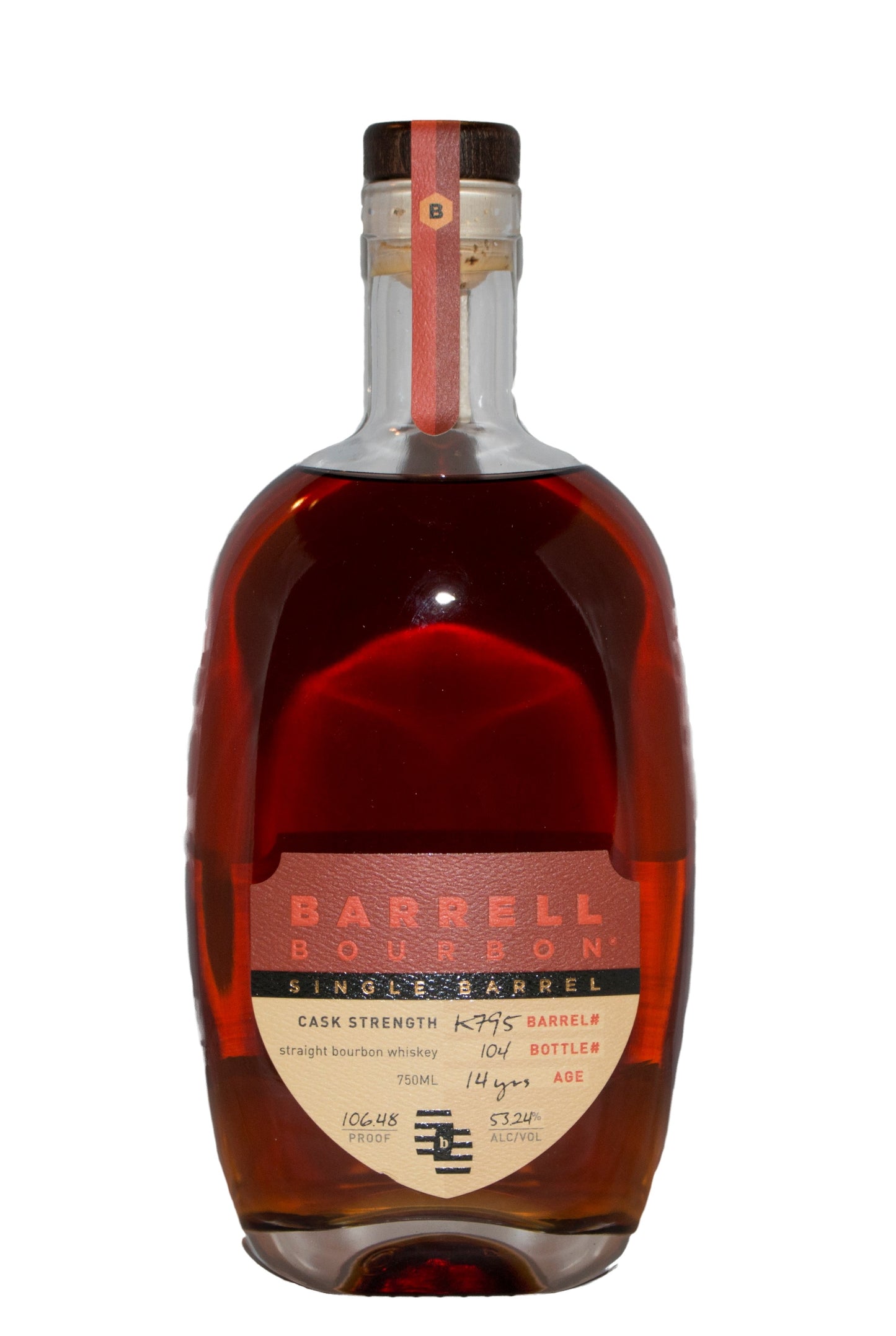 BARRELL BOURBON BARREL SELECT CASK STRENGTH 109PF KENTUCKY 8YR 750ML Spirits
