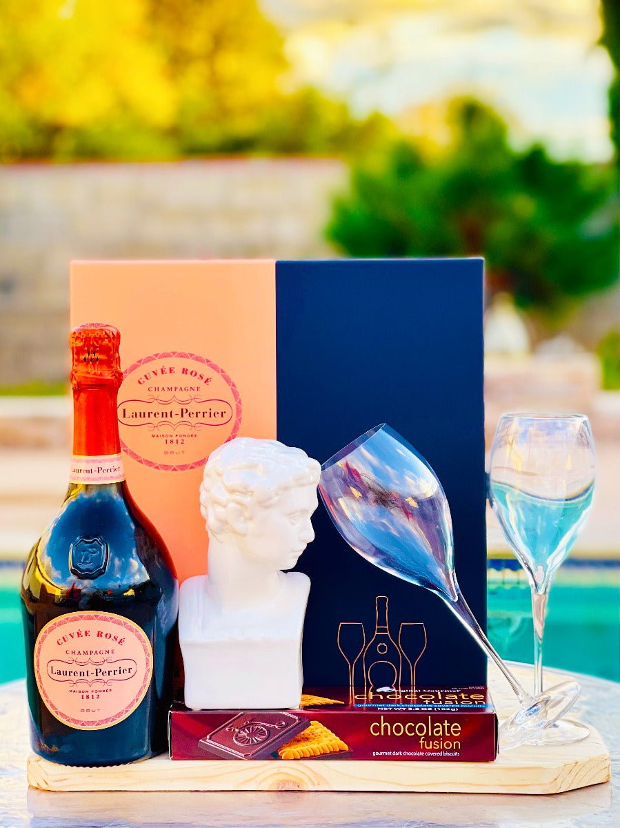 Laurent Perrier Rose Champagne Gift Set