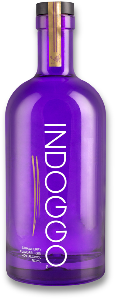 鬼ONDANI谷 BERRY GIN 500ml Indoggo Gin Strawberry Flavored 750ML - Remedy Liquor