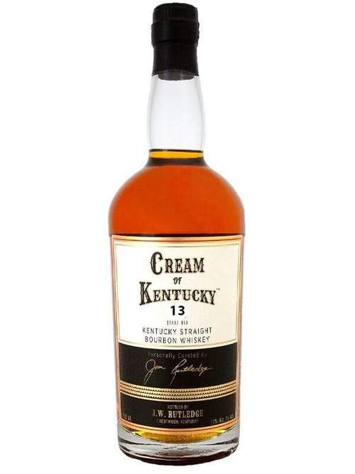 J W RUTLEDGE CREAM OF KENTUCKY BOURBON KENTUCKY 13YR 750ML Spirits