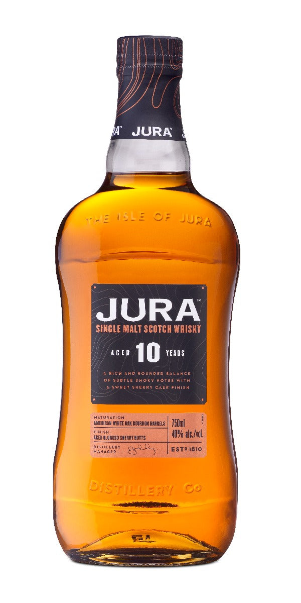 JURA SCOTCH SINGLE MALT ORIGIN 10YR 750ML - Remedy Liquor