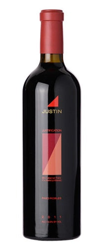 JUSTIN JUSTIFICATION RED WINE PASO ROBLES 2021 Wine