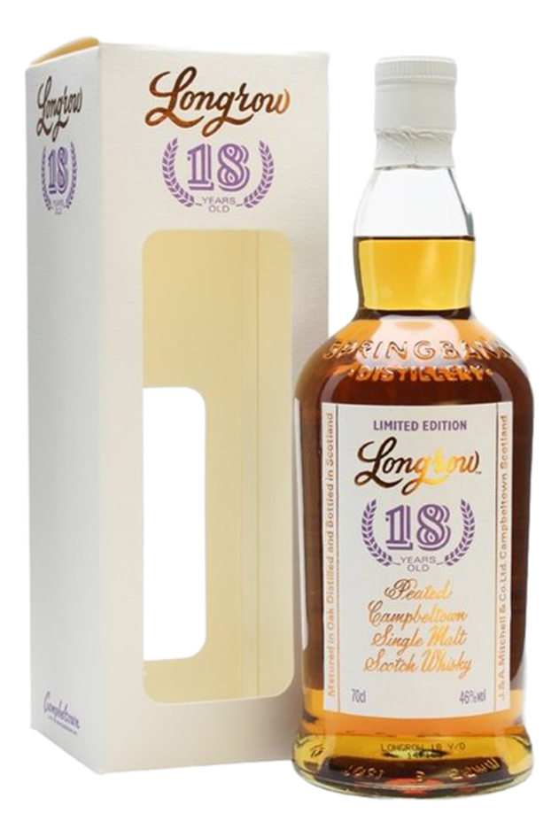 LONGROW SCOTCH SINGLE MALT LIMITED EDITION PEATED 92PF 18YR 750ML Spirits