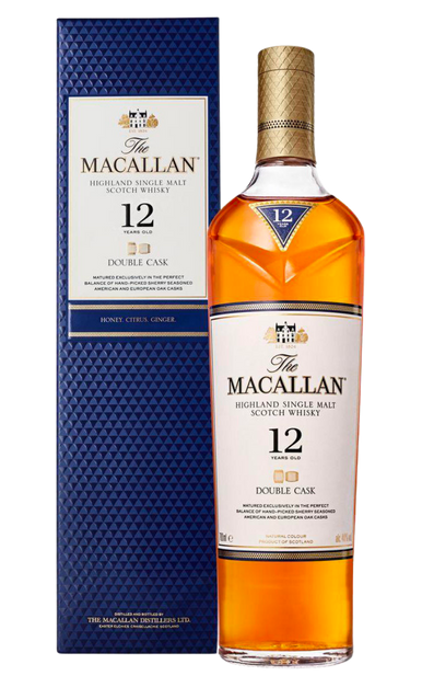 MACALLAN SCOTCH SINGLE MALT DOUBLE CASK 12YR 750ML Spirits