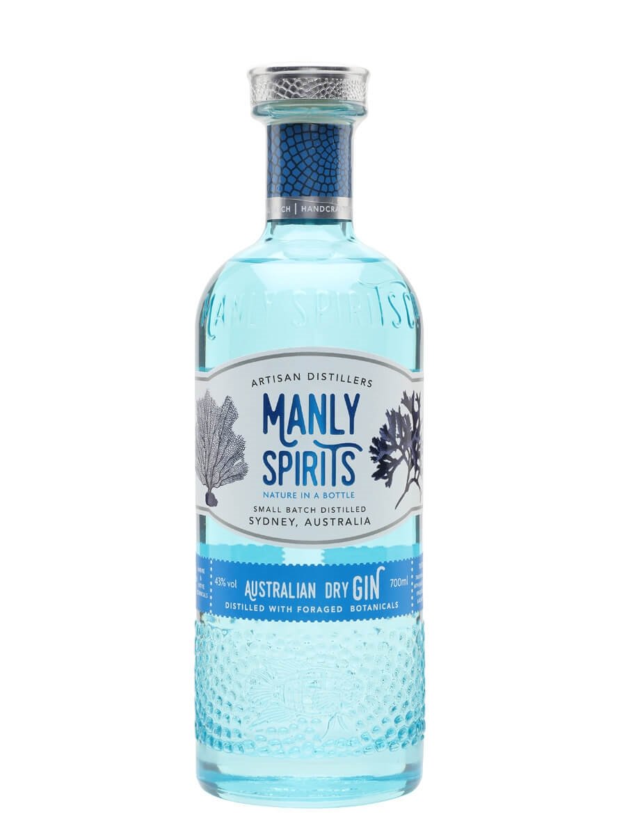 MANLY SPIRITS GIN DRY SMALL BATCH AUSTRALIA 700ML Spirits