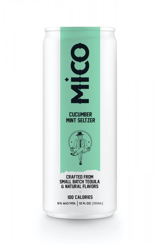 MICO SELTZER TEQUILA CUCUMBER MINT 4X12OZ CANS Remedy Liquor