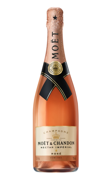 MOET & CHANDON CHAMPAGNE NECTAR IMPERIAL ROSE 750ML - Remedy Liquor