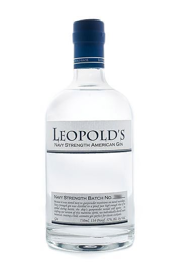 LEOPOLD'S GIN NAVY STRENGTH AMERICAN 750ML Spirits