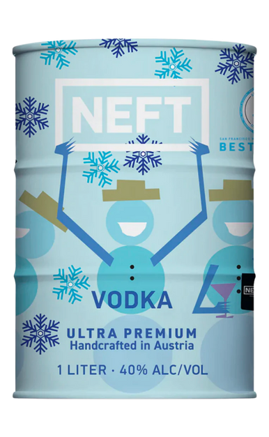 NEFT VODKA HOLIDAY EDITION AUSTRIA 1LI LIQ