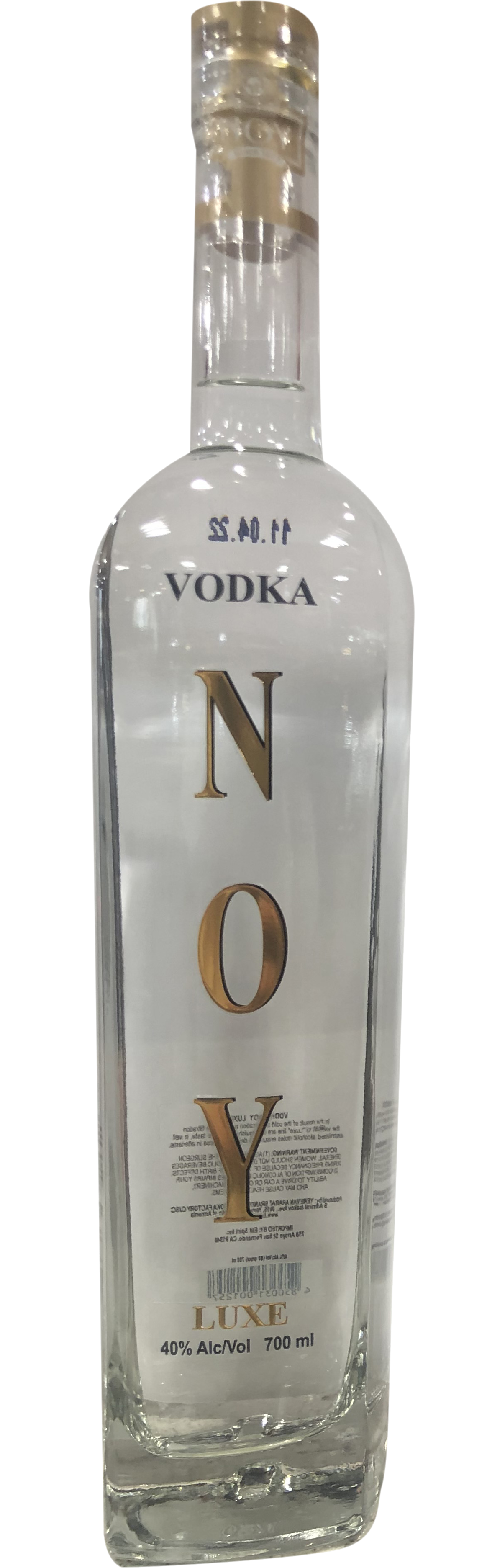 NOY VODKA LUXE 700ML - Remedy Liquor