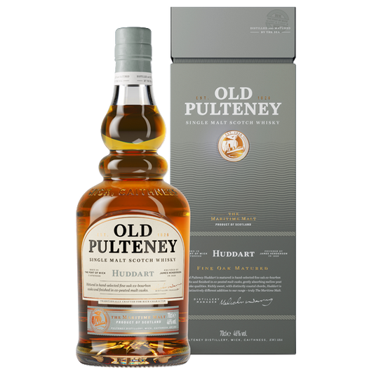 OLD PULTENEY HUDDART SCOTCH SINGLE MALT FINE OAK MATURED 750ML - Remedy Liquor