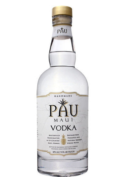 PAU MAUI VODKA MADE FROM PINEAPPLE HAWAII 750ML Spirits
