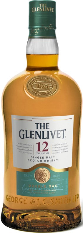 GLENLIVET SCOTCH SINGLE MALT 12YR 1.75LI - Remedy Liquor