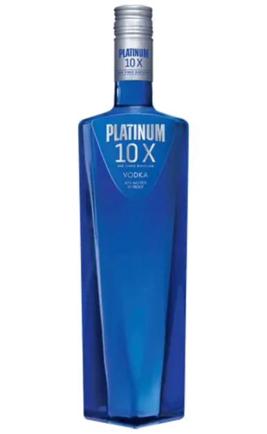 PLATINUM VODKA 10X USA 750ML LIQ