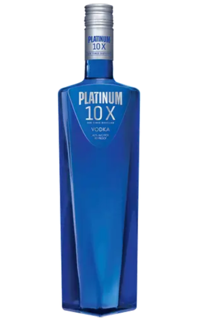 PLATINUM VODKA 10X USA 750ML - Remedy Liquor