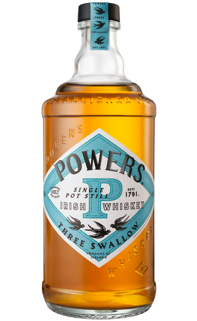 POWERS THREE SWALLOW WHISKEY SINGLE POT IRISH 86.4PF 750ML LIQ