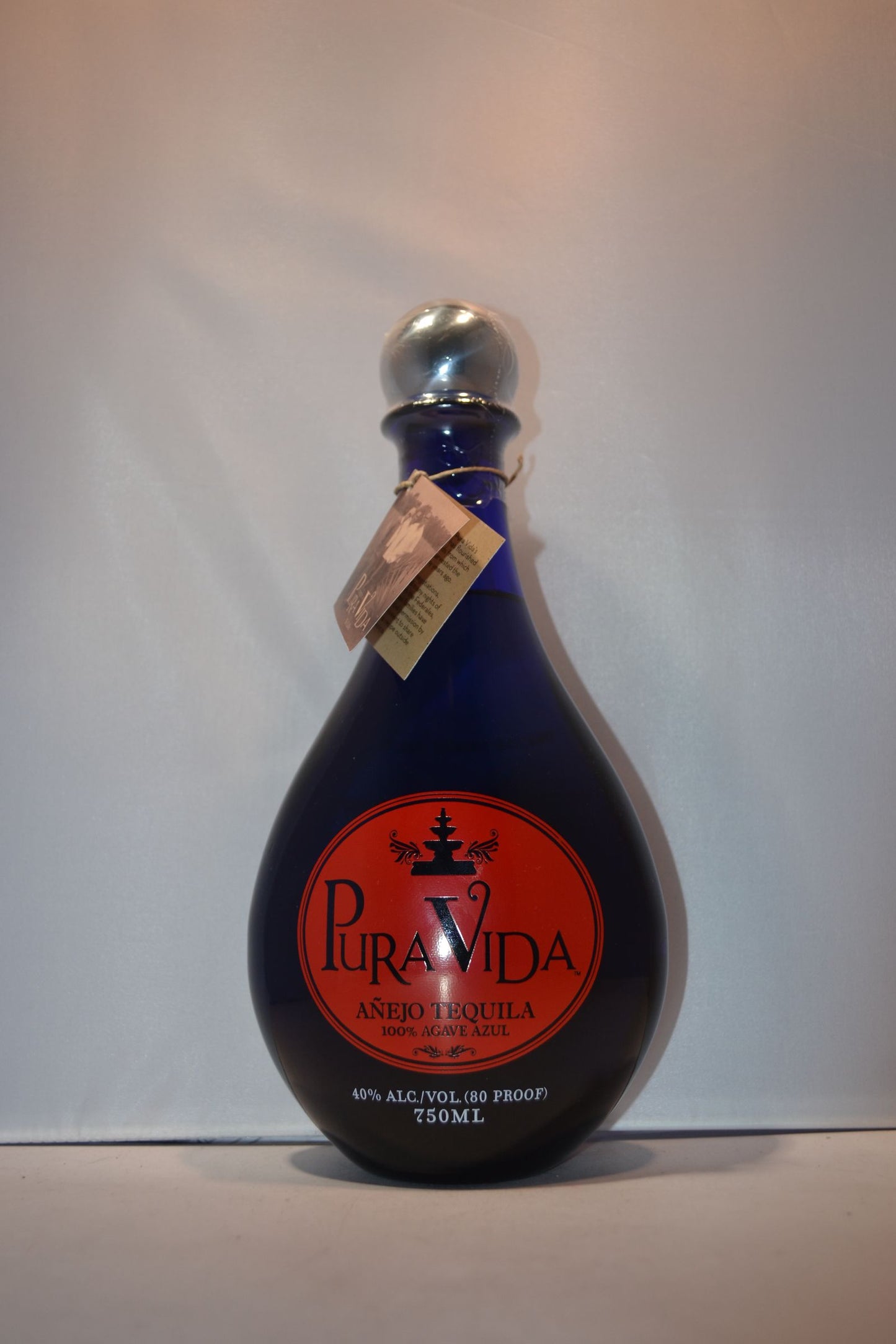 PURA VIDA TEQUILA ANEJO 750ML Spirits
