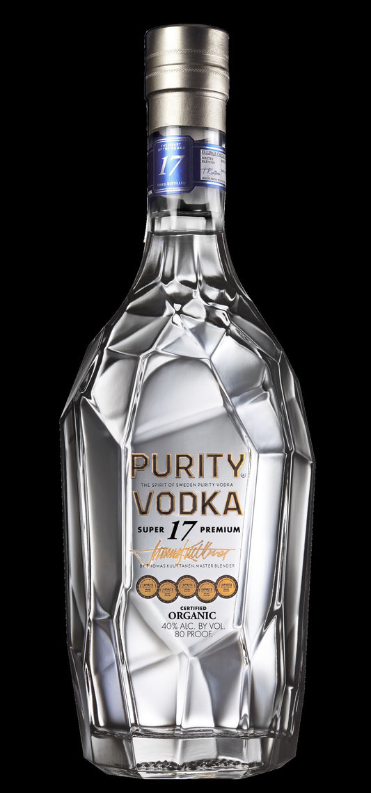 PURITY VODKA ULTRA 17 PREMIUM SWEDEN 750ML - Remedy Liquor