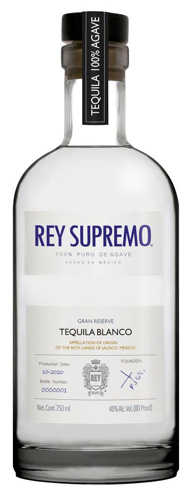 REY SUPREMO TEQUILA BLANCO GRAN RESERVE 750ML