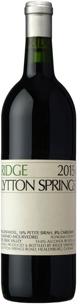 RIDGE LYTTON SPRING RED WINE DRY CREEK VALLEY 2023 Wine