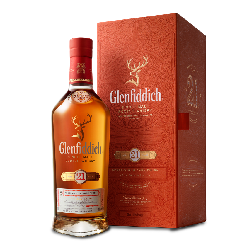 GLENFIDDICH SCOTCH SINGLE MALT 21YR 750ML Spirits