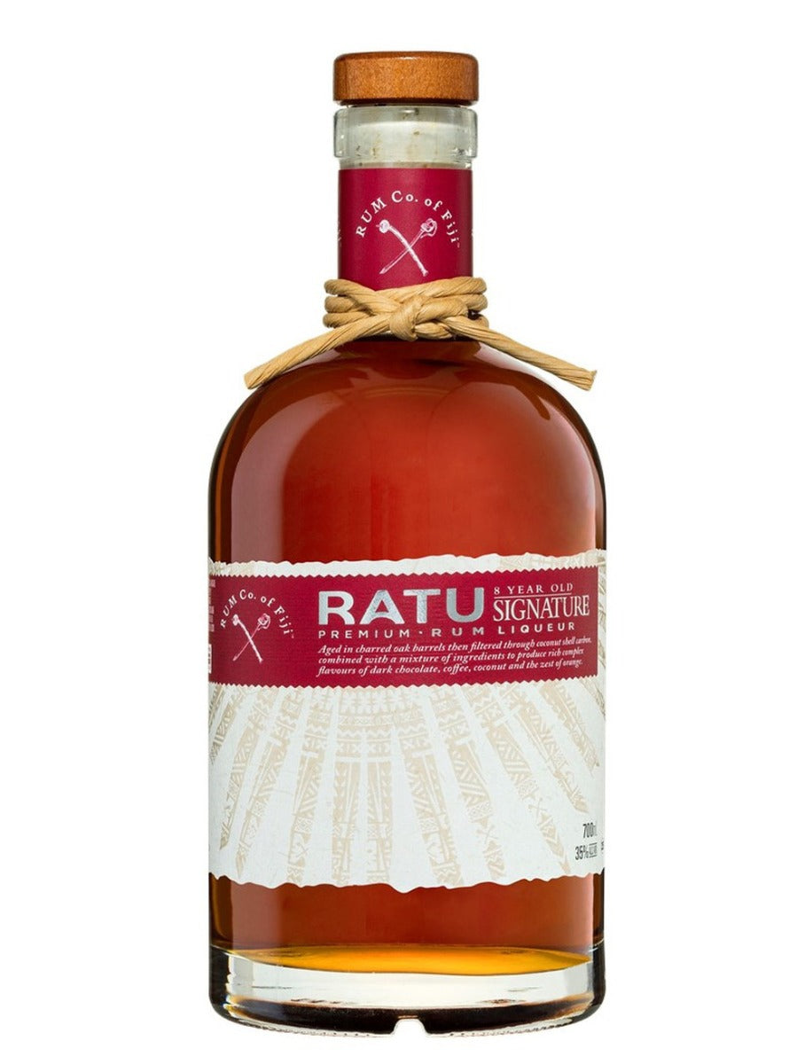 RATU RUM EXTRA ANEJO SIGNATURE FIJI 8YR 750ML Spirits