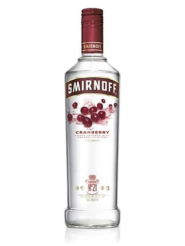 SMIRNOFF VODKA CRANBERRY 750ML Spirits