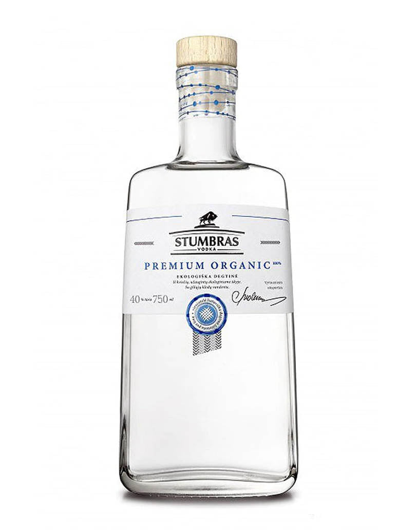 STUMBRAS VODKA PREMIUM ORGANIC LITHUANIA 750ML Spirits