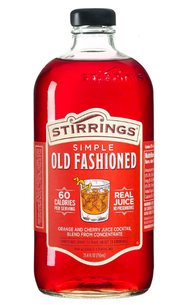 STIRRINGS OLD FASHIONED MIXERS 750ML MIXER