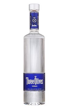 THREE OLIVES VODKA ENGLAND 750ML Spirits