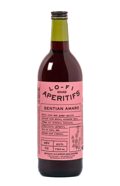 LO FI APERTIFS GENTIAN AMARO NAPA 750ML Spirits