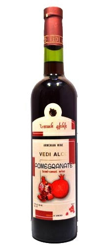 VEDI ALCO POMEGRANATE ARMENIAN WINE 750ML – Remedy Liquor