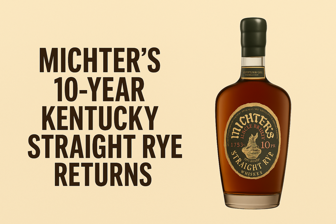 Michter’s 10-Year Kentucky Straight Rye Returns — Coming Soon to Remedy Liquor