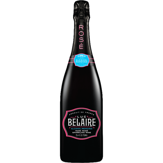 LUC BELAIRE LUXE SPARKLING ROSE NON ALCOHOL FRANCE 750ML WINE